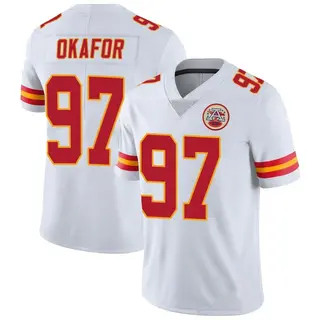 Kansas City Chiefs Men's Alex Okafor Limited Vapor Untouchable Jersey - White