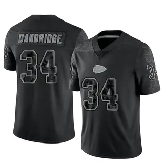 Kansas City Chiefs Men's Brandin Dandridge Limited Reflective Jersey - Black