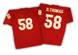 Kansas City Chiefs Men's Derrick Thomas Authentic Throwback Jersey - Red