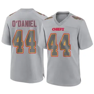 Kansas City Chiefs Men's Dorian O'Daniel Game Atmosphere Fashion Jersey - Gray
