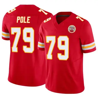 Kansas City Chiefs Men's Esa Pole Limited Vapor F.U.S.E. Jersey - Red