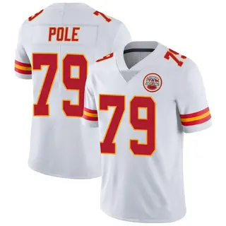 Kansas City Chiefs Men's Esa Pole Limited Vapor Untouchable Jersey - White