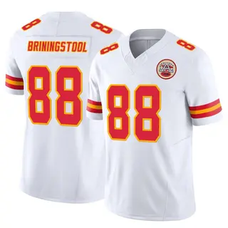 Kansas City Chiefs Men's Jake Briningstool Limited Vapor F.U.S.E. Jersey - White