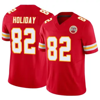 Kansas City Chiefs Men's Jimmy Holiday Limited Vapor F.U.S.E. Jersey - Red
