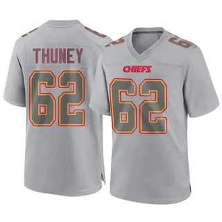 Kansas City Chiefs Men's Joe Thuney Game Atmosphere Fashion Jersey - Gray