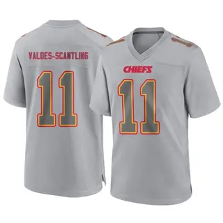 Kansas City Chiefs Men's Marquez Valdes-Scantling Game Atmosphere Fashion Jersey - Gray