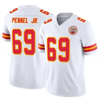 Kansas City Chiefs Men's Mike Pennel Jr. Limited Vapor F.U.S.E. Jersey - White