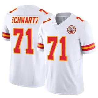 Kansas City Chiefs Men's Mitchell Schwartz Limited Vapor F.U.S.E. Jersey - White