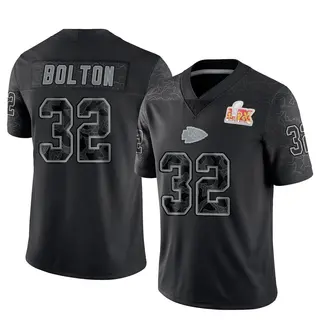Kansas City Chiefs Men's Nick Bolton Limited Reflective Super Bowl LIX Jersey - Black