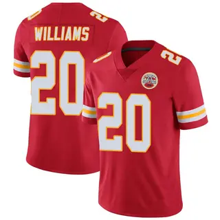 Kansas City Chiefs Men's Nohl Williams Limited Team Color Vapor Untouchable Jersey - Red