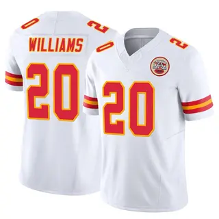 Kansas City Chiefs Men's Nohl Williams Limited Vapor F.U.S.E. Jersey - White