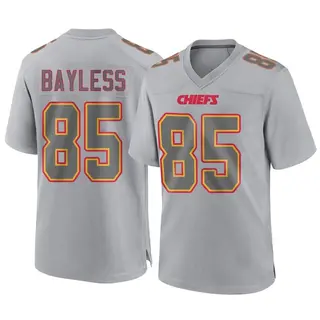 Kansas City Chiefs Men's Omar Bayless Game Atmosphere Fashion Jersey - Gray