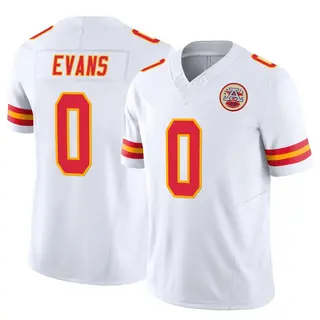 Kansas City Chiefs Men's Omari Evans Limited Vapor F.U.S.E. Jersey - White