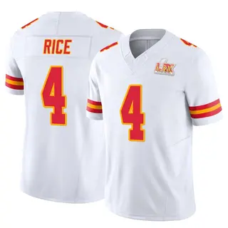 Kansas City Chiefs Men's Rashee Rice Limited Vapor F.U.S.E. Super Bowl LIX Jersey - White