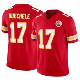Kansas City Chiefs Men's Shane Buechele Limited Vapor F.U.S.E. Jersey - Red