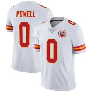 Kansas City Chiefs Men's ShunDerrick Powell Limited Vapor Untouchable Jersey - White
