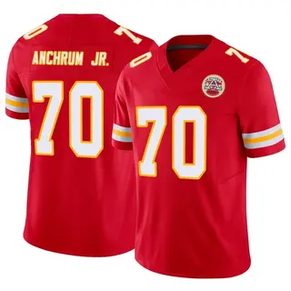 Kansas City Chiefs Men's Tremayne Anchrum Jr. Limited Vapor F.U.S.E. Jersey - Red