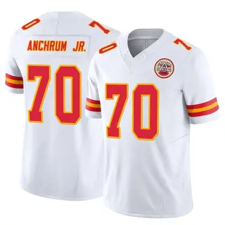 Kansas City Chiefs Men's Tremayne Anchrum Jr. Limited Vapor F.U.S.E. Jersey - White