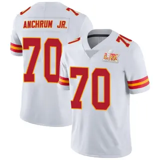 Kansas City Chiefs Men's Tremayne Anchrum Jr. Limited Vapor Untouchable Super Bowl LIX Jersey - White