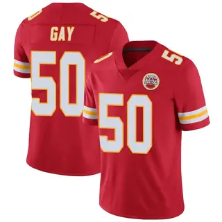 Kansas City Chiefs Men's Willie Gay Limited Team Color Vapor Untouchable Jersey - Red