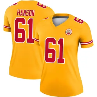 Kansas City Chiefs Women's C.J. Hanson Legend Inverted Jersey - Gold