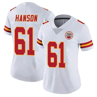 Kansas City Chiefs Women's C.J. Hanson Limited Vapor Untouchable Jersey - White
