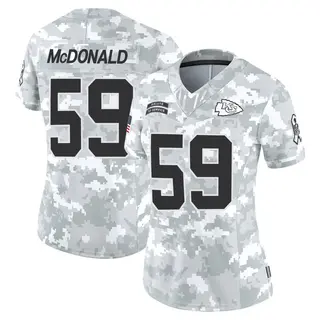 Kansas City Chiefs Women's Cooper McDonald Limited 2024 Salute to Service Jersey - Arctic Camo