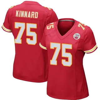 Kansas City Chiefs Women's Darian Kinnard Game Team Color Jersey - Red