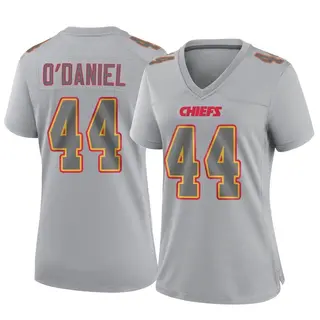 Kansas City Chiefs Women's Dorian O'Daniel Game Atmosphere Fashion Jersey - Gray