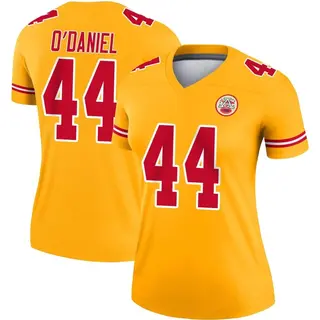 Kansas City Chiefs Women's Dorian O'Daniel Legend Inverted Jersey - Gold