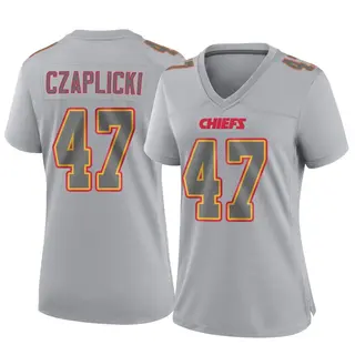 Kansas City Chiefs Women's Eddie Czaplicki Game Atmosphere Fashion Jersey - Gray