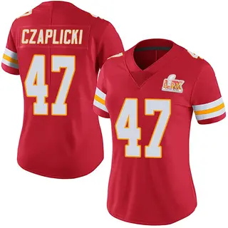 Kansas City Chiefs Women's Eddie Czaplicki Limited Team Color Vapor Untouchable Super Bowl LIX Jersey - Red