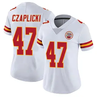Kansas City Chiefs Women's Eddie Czaplicki Limited Vapor Untouchable Jersey - White