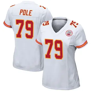 Kansas City Chiefs Women's Esa Pole Game Jersey - White