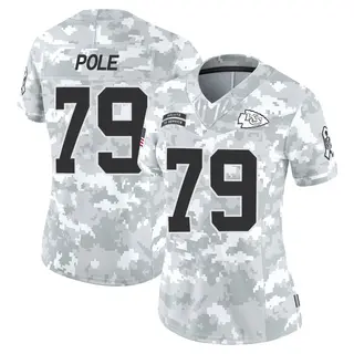 Kansas City Chiefs Women's Esa Pole Limited 2024 Salute to Service Jersey - Arctic Camo