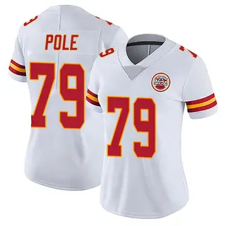 Kansas City Chiefs Women's Esa Pole Limited Vapor Untouchable Jersey - White