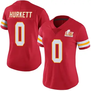 Kansas City Chiefs Women's Ethan Hurkett Limited Team Color Vapor Untouchable Super Bowl LIX Jersey - Red