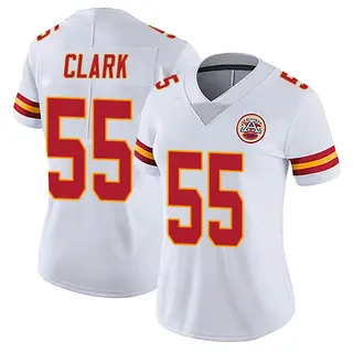 Kansas City Chiefs Women's Frank Clark Limited Vapor Untouchable Jersey - White