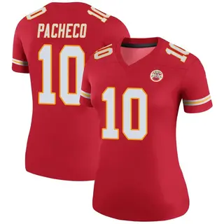 Kansas City Chiefs Women's Isiah Pacheco Legend Color Rush Jersey - Red