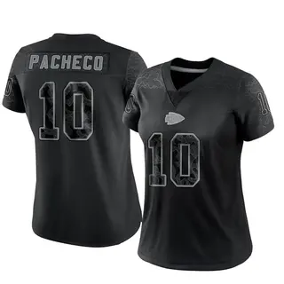 Kansas City Chiefs Women's Isiah Pacheco Limited Reflective Jersey - Black