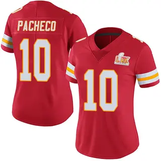 Kansas City Chiefs Women's Isiah Pacheco Limited Team Color Vapor Untouchable Super Bowl LIX Jersey - Red