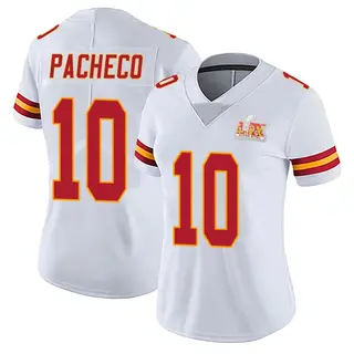 Kansas City Chiefs Women's Isiah Pacheco Limited Vapor Untouchable Super Bowl LIX Jersey - White