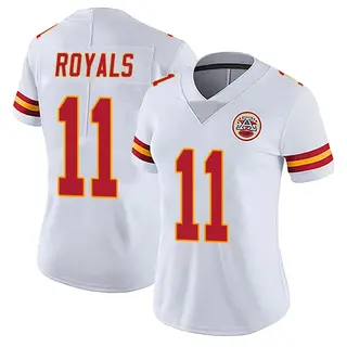Kansas City Chiefs Women's Jalen Royals Limited Vapor Untouchable Jersey - White