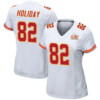 Kansas City Chiefs Women's Jimmy Holiday Game Super Bowl LIX Jersey - White