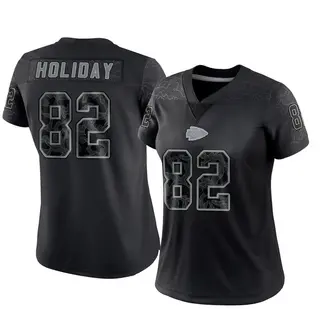 Kansas City Chiefs Women's Jimmy Holiday Limited Reflective Jersey - Black