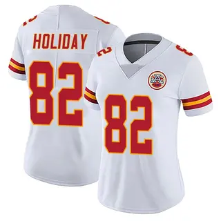 Kansas City Chiefs Women's Jimmy Holiday Limited Vapor Untouchable Jersey - White