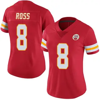 Kansas City Chiefs Women's Justyn Ross Limited Team Color Vapor Untouchable Jersey - Red