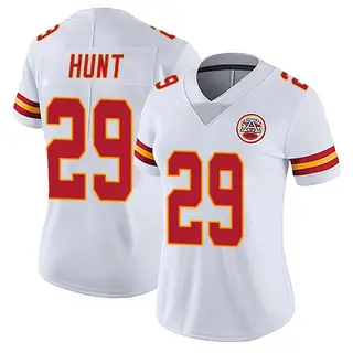 Kansas City Chiefs Women's Kareem Hunt Limited Vapor Untouchable Jersey - White