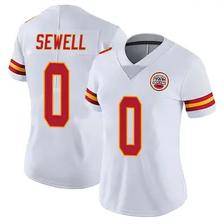 Kansas City Chiefs Women's Marlen Sewell Limited Vapor Untouchable Jersey - White