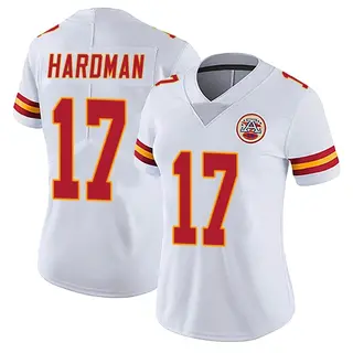 Kansas City Chiefs Women's Mecole Hardman Limited Vapor Untouchable Jersey - White